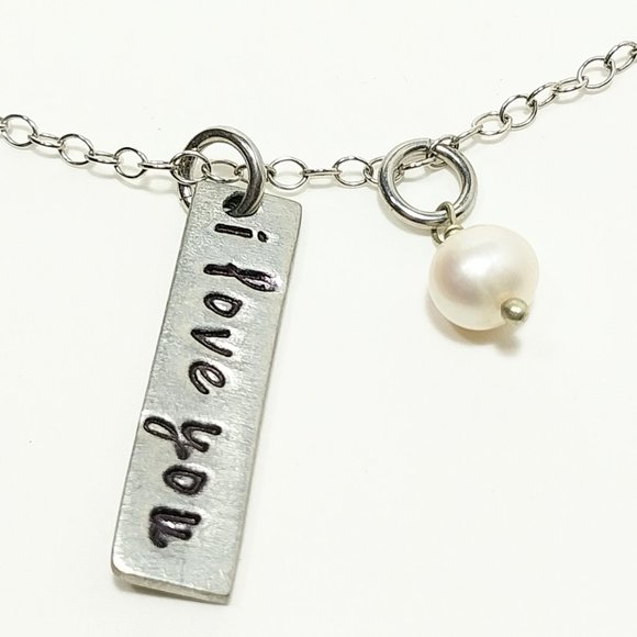 Never Forget How Much I Love You Necklace #1285 - Picture 4 of 7